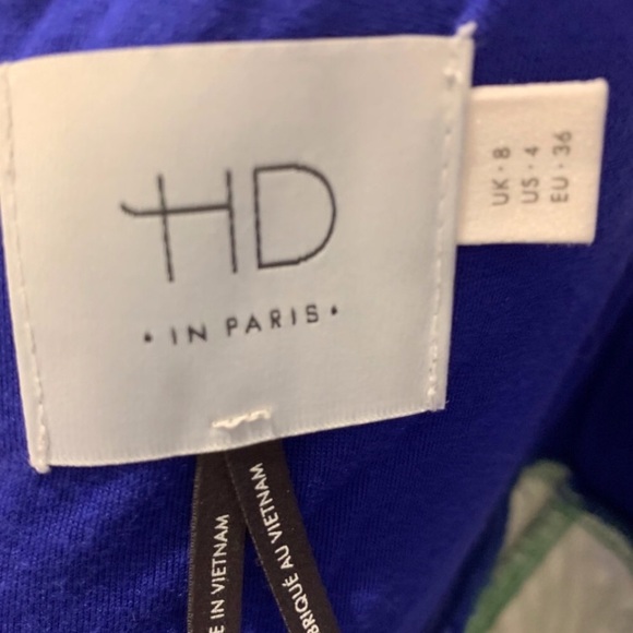 HD in Paris Anthropologie Ardmore Blue Green Dress - Picture 4 of 4